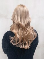 シオン(shion)&nbsp;顔周りレイヤーダブルカラーブロンド大人ガーリー_ba576384