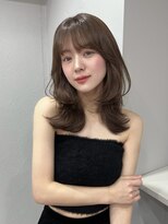 ボタン コロン 表参道 原宿(VOTAN COLON) オリーブブラウン/レイヤーカット/透明感カラー/韓国ヘア