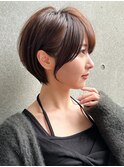 ショートヘア/ショートカット/ショートボブ/30代40代50代/表参道
