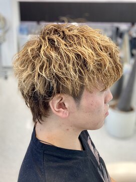 イメージア ボーノ相模大野店(IMAGE-A) 【無造作が映える】ハイトーン波巻き
