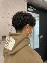 ノット(KNOTT) 波巻きツイストスパイラル/リバースセンターパート/松戸