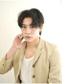 《CODE.LINE》ニュアンス ルーズパーマ毛流れメンズビジネスヘア
