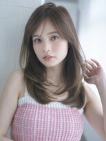 ナイロン 谷山店(NYLON.)&nbsp;《NYLON.》ミディアムレイヤー 顔まわりレイヤー  ワンカール