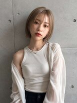シェル 国分寺(shell)&nbsp;ワンホンレイヤー/ミルクティーブロンド/ダークブルー/国分寺