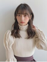 モードケイズ JR茨木improve店(MODE K's) オン眉 ジェンダーレス エアリーグレージュ ひし形シルエット