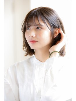 オーク(oak)の写真/前髪で手軽にイメチェンを体験!生え癖や骨格に合わせてあなただけの似合わせを♪