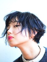 シータ(CITA)&nbsp;ブルーブラック×ショートボブ