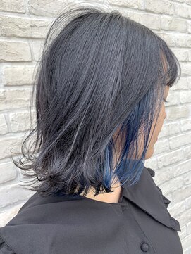 ハウス(HAUS.) インナーcolor × ブルー