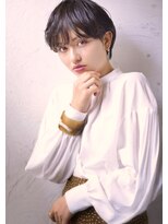 ロイジー(roijir)&nbsp;【roijir】小顔丸みショートボブxオリーブベージュ