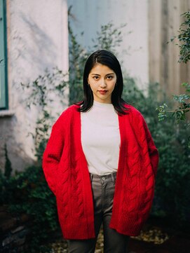 フローラビューティーヘアー(Flora Beauty Hair) 大人かっこいい外ハネミディ/20代/30代/40代/50代/岡山/表町