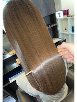 アールサロンプラスキャスパ 自由が丘(Rrsalon+CASPA) 水素×ヒト幹細胞　カラーとHAS同時施術でさらに水分量UP！