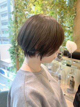ロンドフルール 大宮東口(Lond fleur) Lond fleur林　丸みのある大人ショートボブ