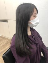 アメリ(Ameri)&nbsp;-Ameri-ダークグレー　×   ケラチントリートメント