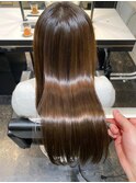 Lond橋本 美髪縮毛矯正で髪質改善☆まとまるツヤ感ストレート