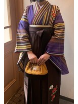 ストーリア 川崎店(STORIA)&nbsp;【STORIA川崎店】袴×クールショート×切りっぱなしボブ