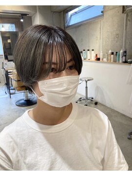 ラボヌールヘアーパルフェ 大宮西口店(La Bonheur hair parfait) 20代30代40代/ハンサムショート/アッシュグレージュ