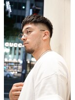 ゴールドシブヤ(GOALD SHIBUYA)&nbsp;クロップスタイル　フェードカット　ベリーショート