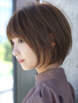 エインアンリー 表参道(AIN.ANLY.)&nbsp;前髪あり大人ショートボブ20代30代40代【AIN.表参道】川原大地