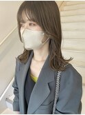 【ito/梅田】アッシュベージュ×ミディアムレイヤー