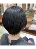 丸みショートボブ