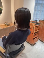 キャンバス バイ ネオリーブ 横浜西口(Canvas by neo.)&nbsp;ぱつっとボブ 外ハネボブ 切りっぱなしボブ sn