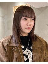 ローレン(LOREN)&nbsp;グレージュカラーミルクティーカラーインナーカラーダブルカラー