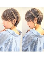 アンド ストーリーズ(&STORIES)&nbsp;ショートボブ髪型20代30代前髪あり前髪なし面長丸顔【荒牧】AY