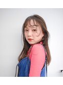 透明感カラー/柔らかベージュ
