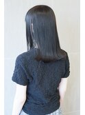 ミディアムストレート