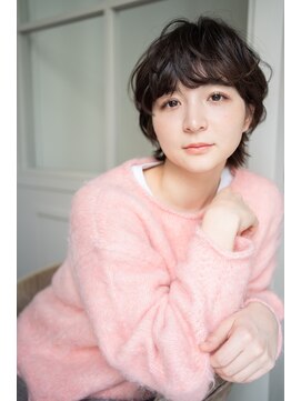 マグノリア オモテサンドウ(MAGNOLiA Omotesando) 愛され丸みシルエットのマッシュウルフパーマ・・・HINATA