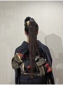 ヘアセット/ヘアアレンジ/成人式前撮り