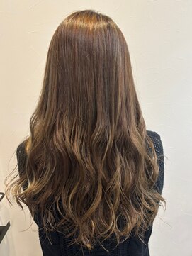 クララ バイ マニスオブヘアー(CLALA by Manis of hair) チョコレートブラウン/ロングウェーブ/レイヤーカット