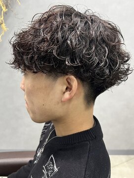 リット×ベリエ(Lit.×belier) 鹿児島波巻きパーマシャドウパーマフェザーパーマメンズマッシュ