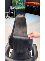 ザシェノンアオヤマ(THE CHAINON AOYAMA) くびれヘア韓国ヘアレイヤーカット前髪クロスパーマ