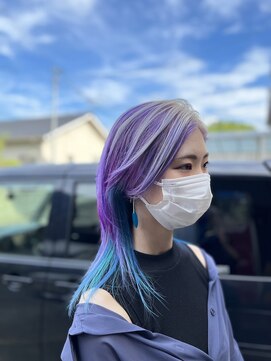 ララ(Lala) デザインカラー×ロングレイヤー