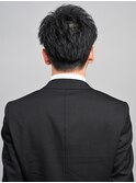 ツーブロ刈り上げ アップバング ビジネスヘア