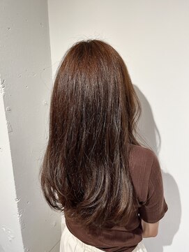 ヘアーポケット 恵比寿(hair pocket) 艶髪コテ巻きヘア/髪質改善/透明感カラー/小顔カット/30代/40代