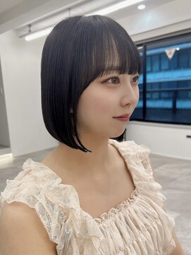 メルバイグラフ 梅田(mel by GRAFF) 【ミニボブ】ナチュラルボブ/ストレートボブ/ショートボブ