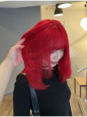 【CHIYOKA】vivid red