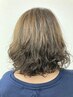 【柔らかい質感ウェーブ】ダメージ毛におすすめのパーマ＋カット