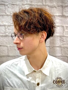 銀座マツナガ 新宿野村ビル店 かき上げ73パーマ