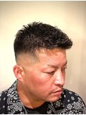 アイロンパーマ　フェード