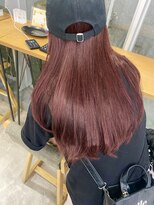 レーベン(LEBEN)&nbsp;◎ブリーチなしダブルカラーで作るレッドカラー◎