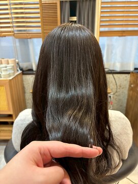 ヘアリゾート粋 トゥジュ 池袋東口店(tujuh) ミディアムレイヤー/艶髪/髪質改善