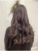 20代30代40代大人かわいいゆるふわ韓国巻き×シルキーブラウン
