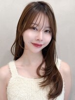 アグノス 青山(Agnos)&nbsp;美髪デジタルパーマ前髪艶感似合わせカットシースルーバング