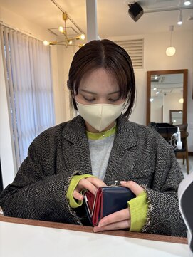 アンド グラフ(& Graph.) ナチュラルブラウン