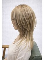 アンディー(&dy) ハイトーンベージュ×ウルフレイヤー髪質改善トリートメント
