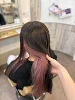 セブンルックス モカ 宇都宮鶴田店(7LOOKS mocha) インナーカラー /イヤリングカラー