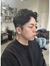 メンズカット+メンズパーマ+トリートメント￥13000 宇都宮/メンズパーマ